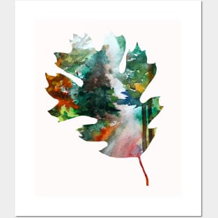 Leaf Autumn Art Posters and Art